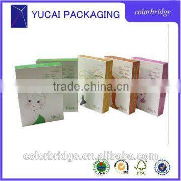 Factory Supplied Lovely women product packaging box /paper box OEM