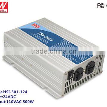 Meanwell true sine wave inverter with MPPT Solar Charger ISI-501-124 dc ac inverter