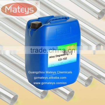 Alloy degreasing agent