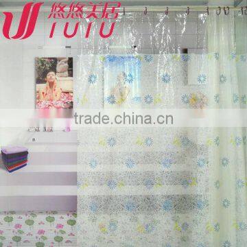 pvc shower curtain rubber shower curtain