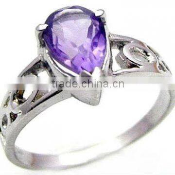 WHOLESALE SILVER JEWELRY,Fashion Amethyst Rings