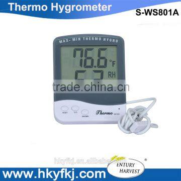 Max/min termohigrometro digital thermohygrograph temperature thermometer hygrometer(S-WS801A)