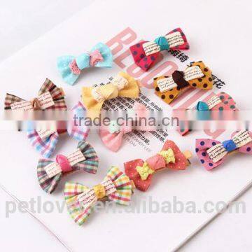 Pet Grooming Products Dog Small hair clip with Varies Patterns