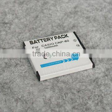 3.7V 1200mAh NP-60 Battery For CASIO EX-S10 EX-S12 EX-Z20 EX-Z80 Camera Battery