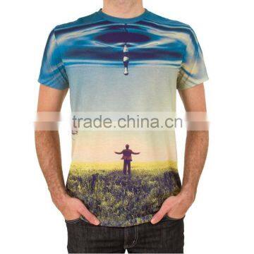 hand painted plain Low Price sublimation t shirts