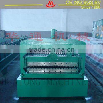 HT Steel Corrugated Sheet Roll Forming Machine Roof Tile Sheet Rolling Forming Machine Roofing Sheet Profiling Machine