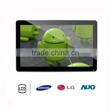 Android os IR Touchscreen Wall Mount LCD Display Network Digital signage Advertising 55inch With 16:9 Ratio