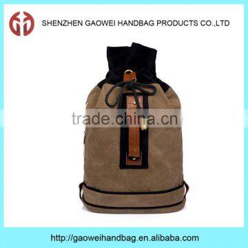 High quality fashionable custom made large drawstring sports bag