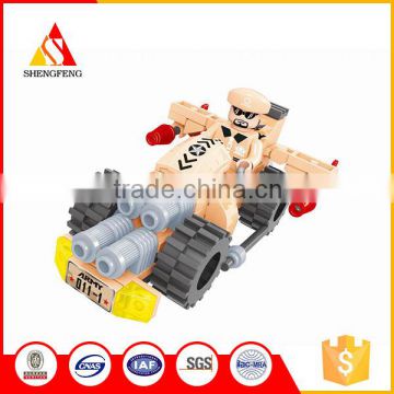 Super car military block toys unique products from china