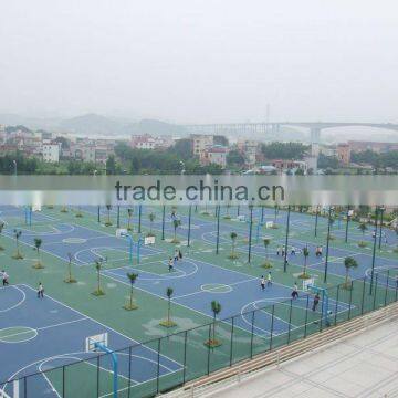 outdoor badminton court