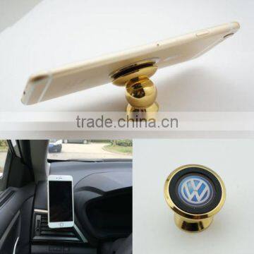 Luxurious Golden Flexible Car Phone Holder .html With Ball Sticky Magnetic Stand for Car China Stock photo-4