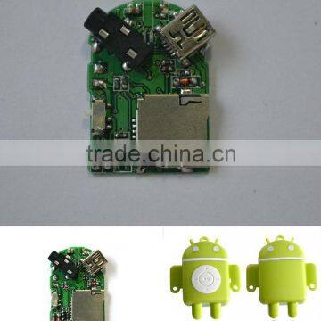 usb sd card mp3 player circuit board