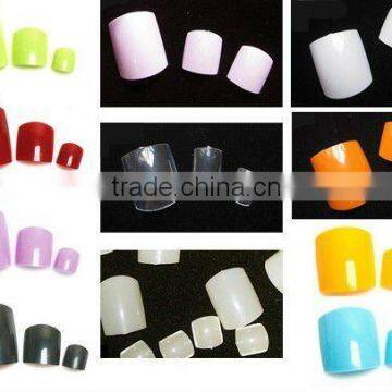 500 pcs Color TOE False / Acrylic / Nail Art Tips