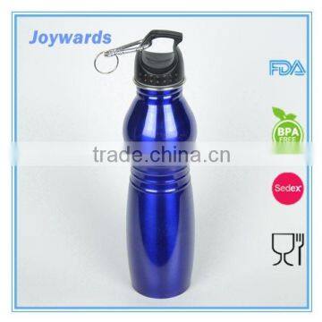 Durable Single Wall Outdoor Sports Stainless Steel Water Bottle