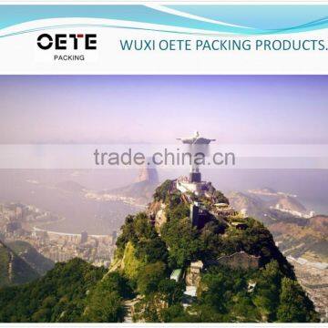 custom digital photo printing on microfiber cleaning lens cloth with brazil scenery straight edge round corner