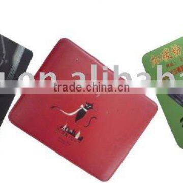 Promotional gift Rubber mouse mat with printing