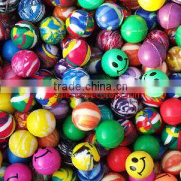 27mm rubber bouncing ball in bulk for kids