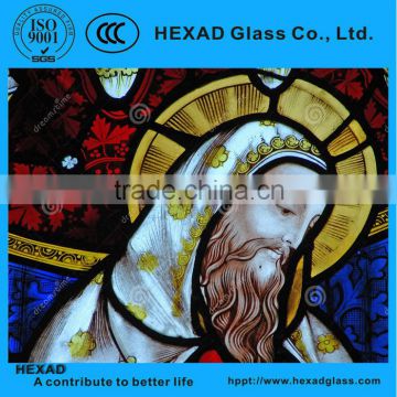 HEXAD GLASS Church Stained Glass For Decoration