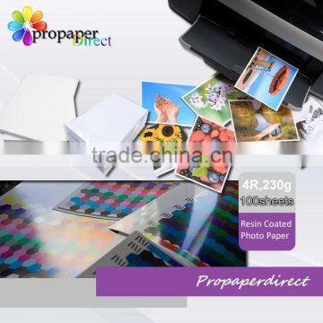 Premium waterproof 230g rc Satin photo paper