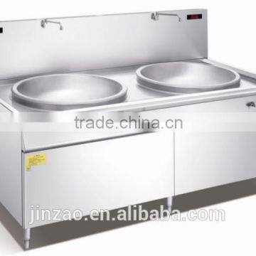 JINZAO CZT2-2-8040 Induction Cooker double heads electromagnetic fired furnace Commercial kitchen Equipment