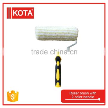 Paint Roller Brush With 2 Color Plastic Handle