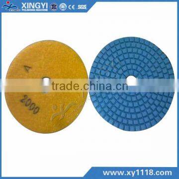 4 Inch 100 mm Flexible Diamond Polishing Pads for Marble Granite Floor photo-5