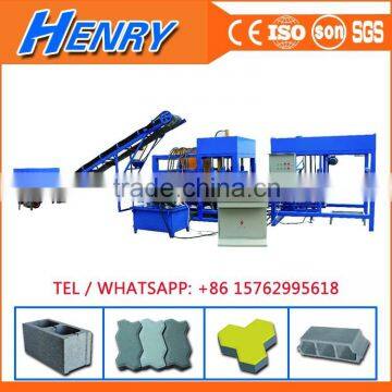 Low Cost QT4-30 Diese Engine Habiterra Concrete Hollow Block Machine for Sale, Interlocking Paver Block Machine Price in India Supplier's Choice photo-2