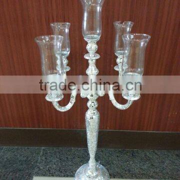 glass candelabra