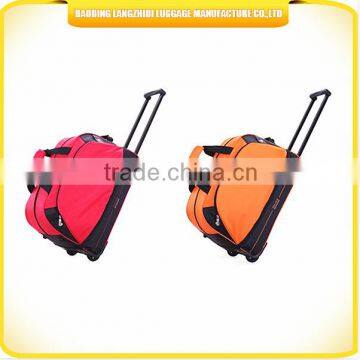 latest design trolley duffle bag China supplier trolley bag case