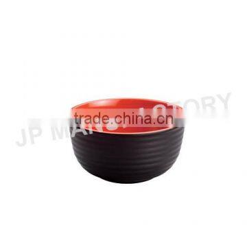 Round White Melamine Bowl for Dinner photo-2