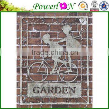 Hot Selling Unique Antique Design Wall Decor Garden Ornament For Decking Backyard J08M TS05 G00 X00 PL08-6151