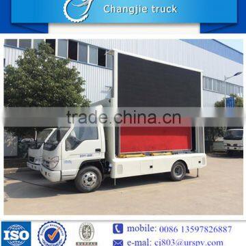 Mobile outdoor led advertising truck