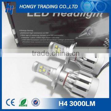 3000lm 60w Auto Led Headlight H4