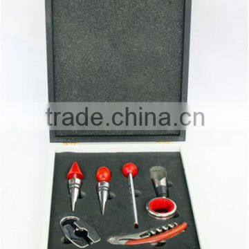 2014 new wooden box wine corkscrew set made in china