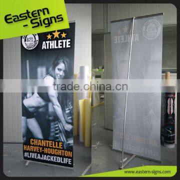 80x200cm Tradeshow Retractable Aluminum L Stand