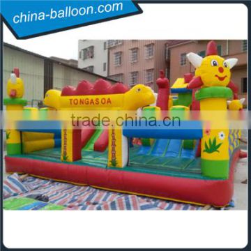 factory price inflatable amusement park ,inflatable castle, inflatable fun island for kids