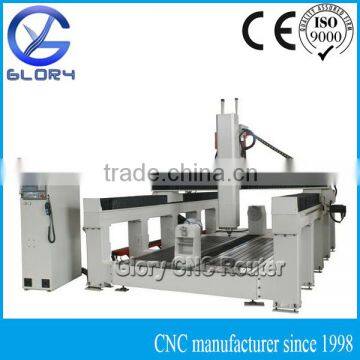 4 Axis Mould CNC Router with Rotary Attachment