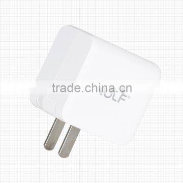GOLF Factory Good Quality Dual USB Adapter 5v 2.1a/1a Mobile Travel Charger Hot Selling Products in China photo-3