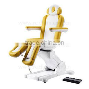 Electric Pedicure chair/pedicure spa chair with 5 motors electric facial bed