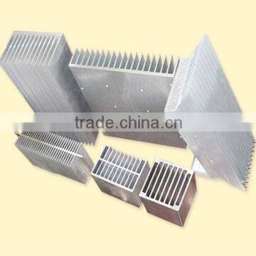 square aluminium extrusion heatsink