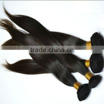 100% pure human hair 8 to 28 inch natrual black human hair weft