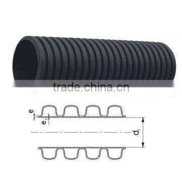 HDPE Double Wall Corrugated Pipe (Plain End)