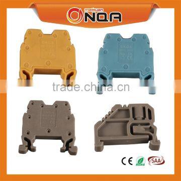China UK Onka Type Fuse Terminal Block 6mm Din Rail Terminal Connector photo-2