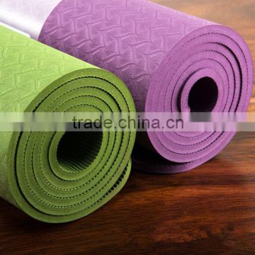 8mm Thick 72-inch Long Ero Friendly TPE High Density Anti-tear Non-slip Yoga Mat Eercise Mat Hot Yoga Eercise Fitness Pilates