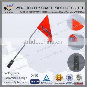 OEM PVC material cheap price high quality advertise bike flag