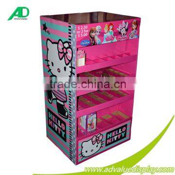 Warehouse Equipment Heavy Duty Toys Cardboard corrugated pop pallet jewelry display