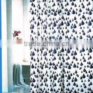 PEVA waterproof shower curtain