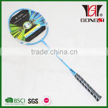 GX-7005 BLUE high quality aluminium frame of badminton racket legendary oem badminton racket