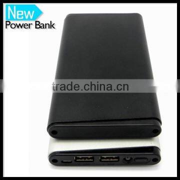 Chrome Aluminium Battery Pack Portable Power Bank 12000mAh