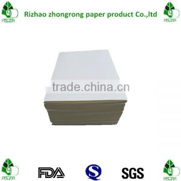 water proof poly coated paper board